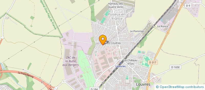 localisation de l'entreprise KIZ PROPERTIES  LOUVRES