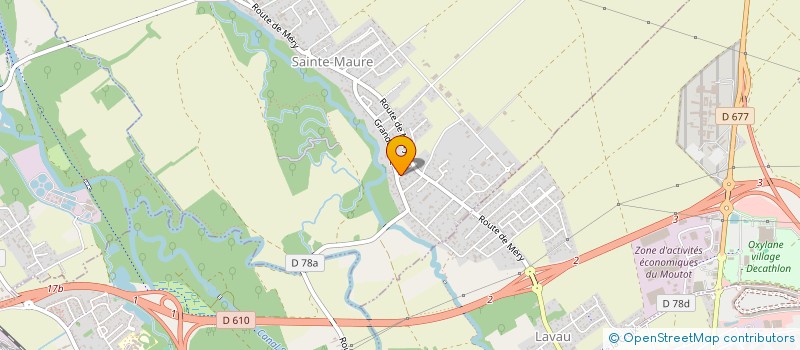 localisation de l'entreprise KIZART&CO3  SAINTE-MAURE