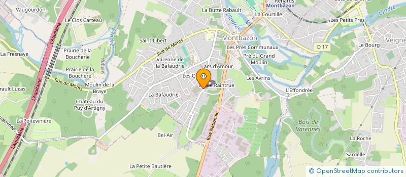 localisation de l'entreprise KIZATOURS  TOURS
