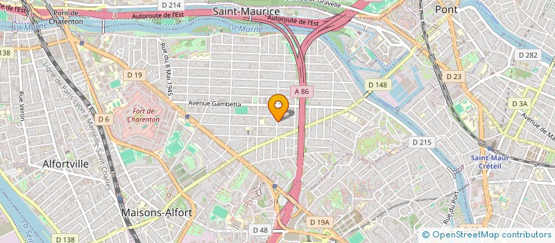 localisation de l'entreprise KIZCO  MAISONS-ALFORT