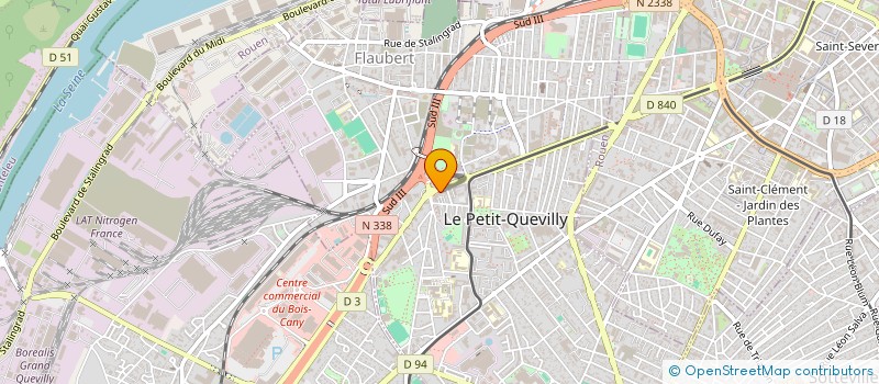 localisation de l'entreprise KIZIA à LE PETIT-QUEVILLY