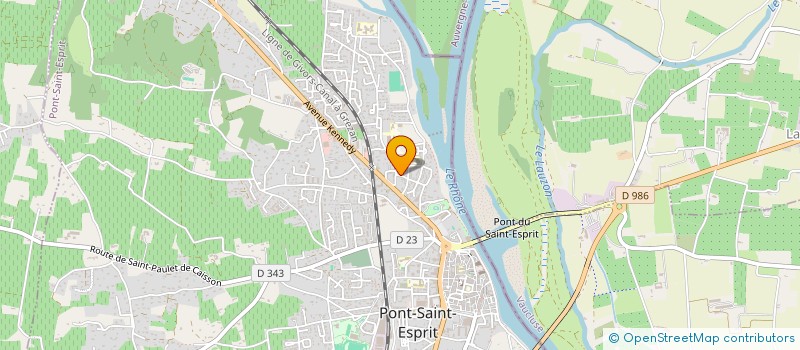 localisation de l'entreprise KIZILIRMAK à PONT-SAINT-ESPRIT