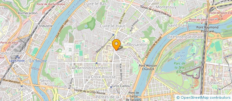 localisation de l'entreprise KIZILKILINC  CALUIRE-ET-CUIRE