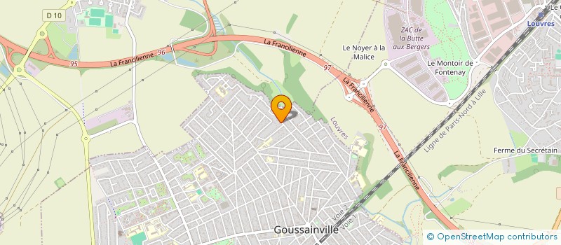 localisation de l'entreprise KIZILTAS IMMOBILIER à GOUSSAINVILLE