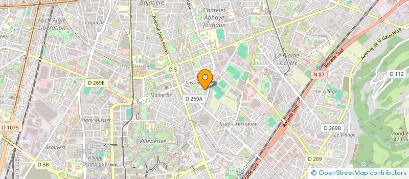 localisation de l'entreprise KIZOMBA FRANCA à GRENOBLE