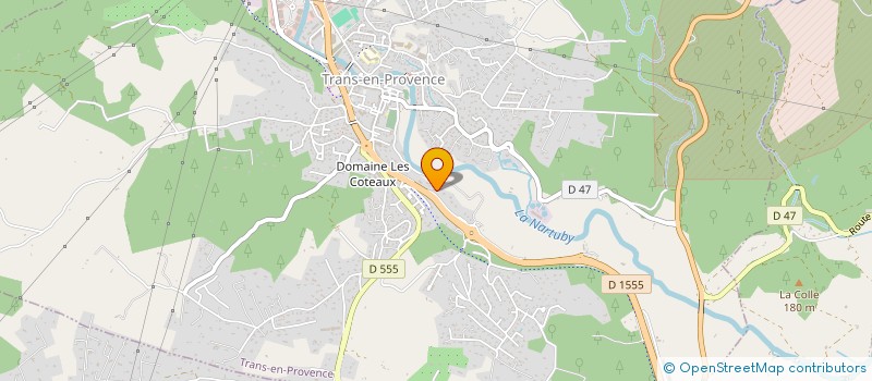 localisation de l'entreprise KIZOMBA PASION à TRANS-EN-PROVENCE