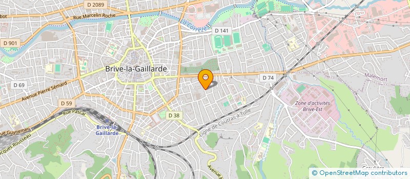 localisation de l'entreprise KIZOMBRIVE BY LEUS'T  BRIVE-LA-GAILLARDE