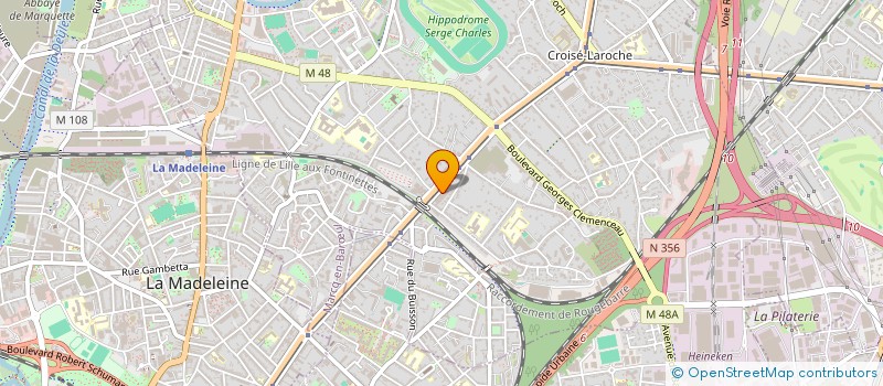 localisation de l'entreprise KIZUKI CONSULTING à MARCQ-EN-BARŒUL