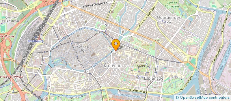 localisation de l'entreprise KIZUNA SERVICES à STRASBOURG