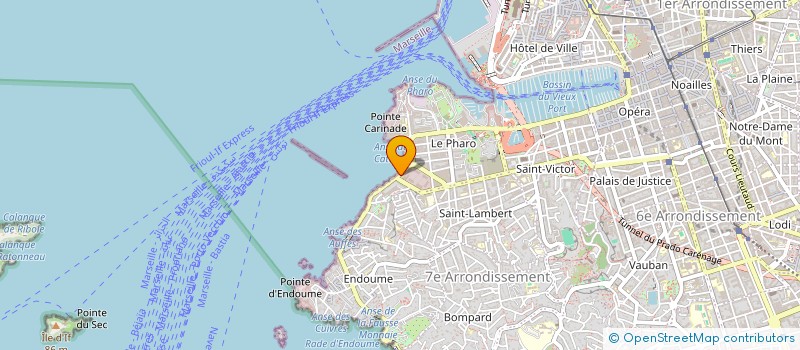 localisation de l'entreprise KJ  MARSEILLE