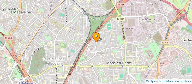 localisation de l'entreprise KJ CONSEIL  MONS-EN-BARUL