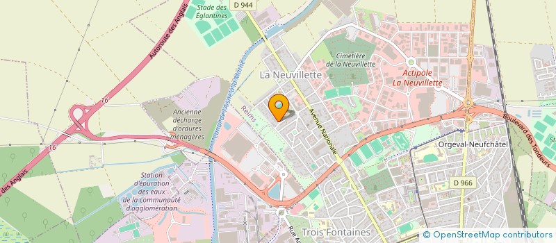 localisation de l'entreprise KJ ENERGIES à REIMS