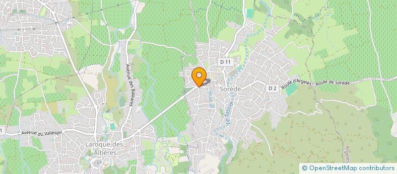 localisation de l'entreprise KJ-SHOP  ARGELES-SUR-MER