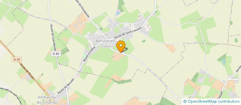 localisation de l'entreprise KJ TORREVIEJA  BERVILLE-EN-CAUX