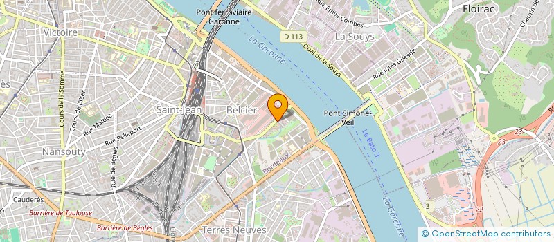 localisation de l'entreprise KJ VIT  BORDEAUX