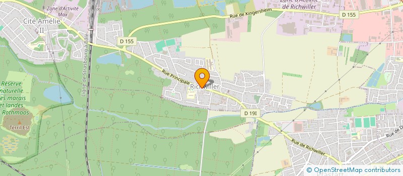 localisation de l'entreprise KJ2M  RICHWILLER