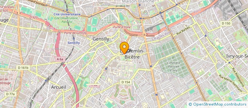 localisation de l'entreprise KJA CONSULTING à LE KREMLIN-BICETRE