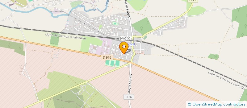 localisation de l'entreprise KJAUTOSERVICE  AVORD