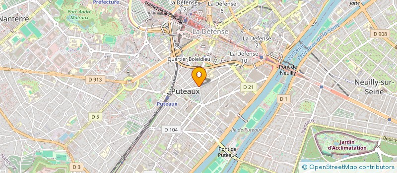 localisation de l'entreprise KJB  PUTEAUX