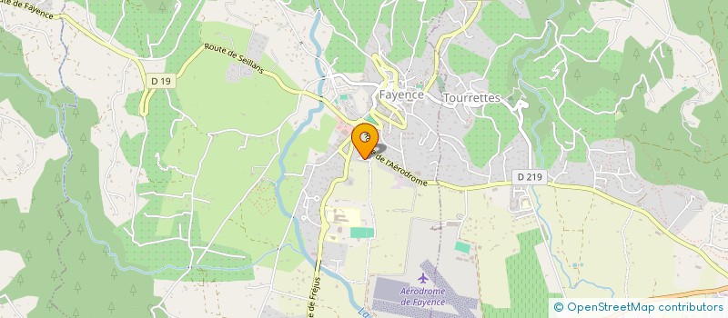 localisation de l'entreprise KJB  FAYENCE