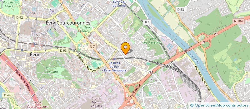 localisation de l'entreprise KJB CONSULTING à EVRY-COURCOURONNES