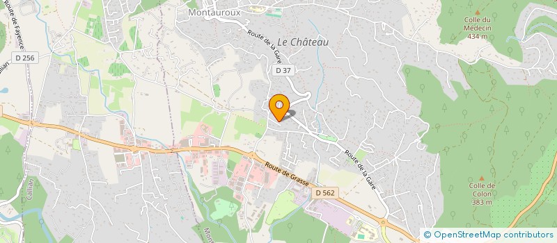 localisation de l'entreprise KJC  MONTAUROUX