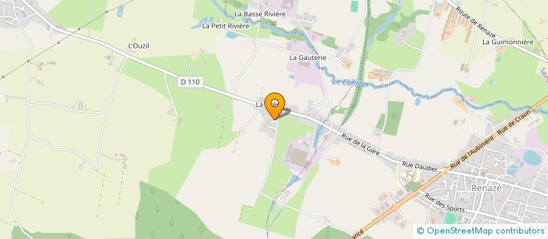 localisation de l'entreprise KJC AUPIED  CONGRIER