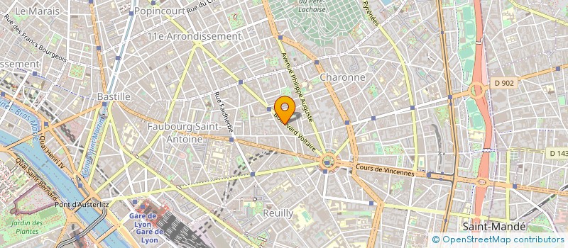 localisation de l'entreprise KJD  PARIS