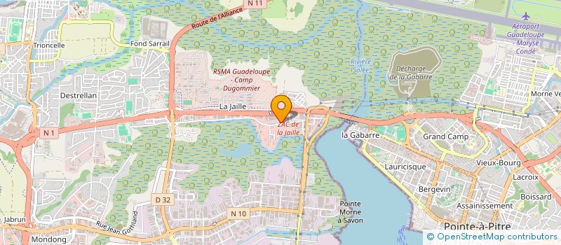 localisation de l'entreprise KJD CAPITAL 903  BAIE-MAHAULT