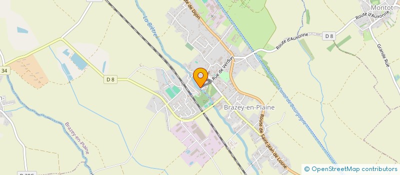 localisation de l'entreprise KJDA THERMIQUE  BRAZEY-EN-PLAINE