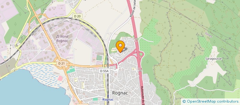 localisation de l'entreprise KJIMMO  ROGNAC