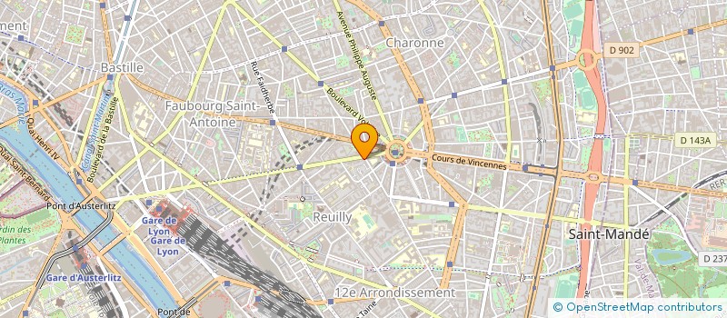 localisation de l'entreprise KJJD CHARLES DIVRY16  PARIS