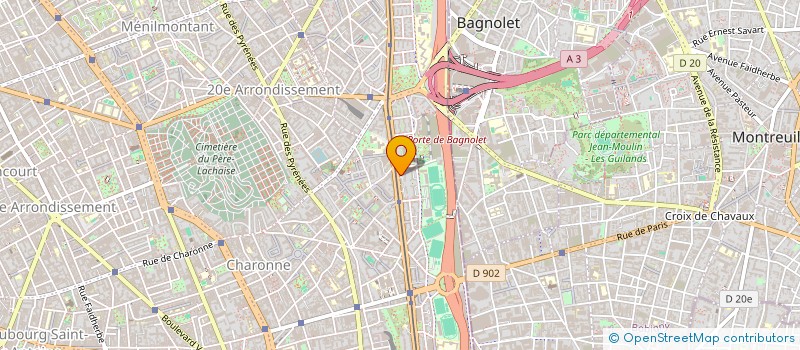 localisation de l'entreprise KJK  PARIS