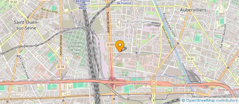 localisation de l'entreprise KJLS HOLDING à SAINT-OUEN-SUR-SEINE