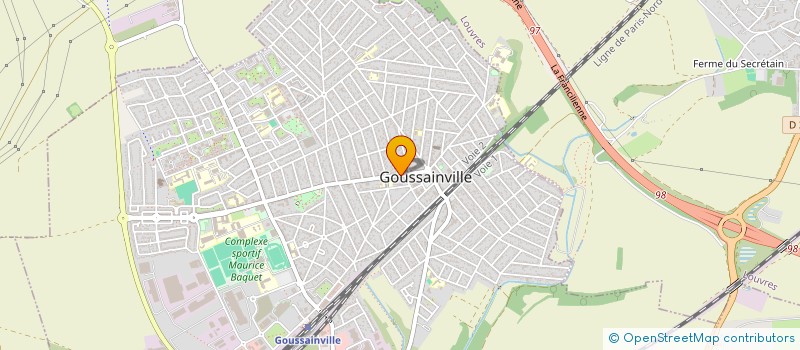 localisation de l'entreprise KJM- SURVEILLANCE à GOUSSAINVILLE