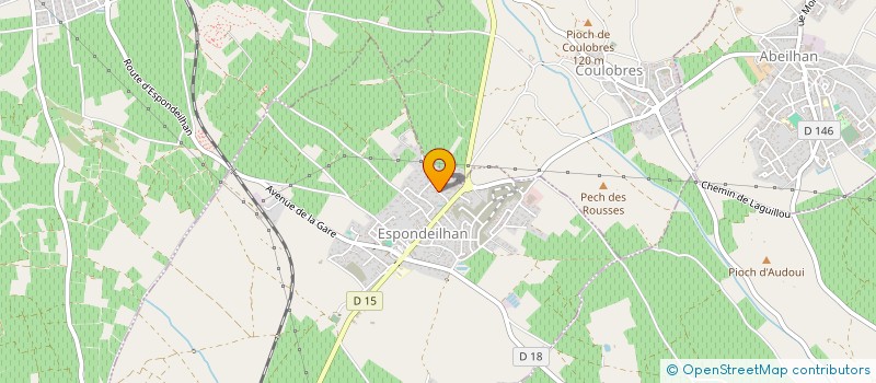 localisation de l'entreprise KJMI  ESPONDEILHAN