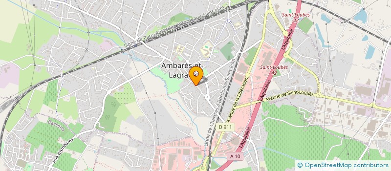 localisation de l'entreprise KJMS  AMBARES-ET-LAGRAVE