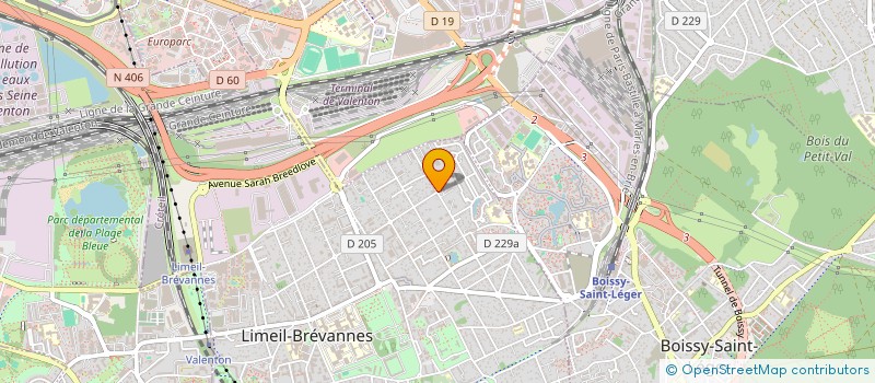 localisation de l'entreprise KJR DISTRIBUTION  LIMEIL-BREVANNES