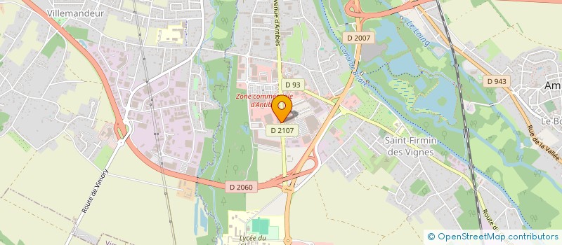 localisation de l'entreprise KJRSERVICES à AMILLY