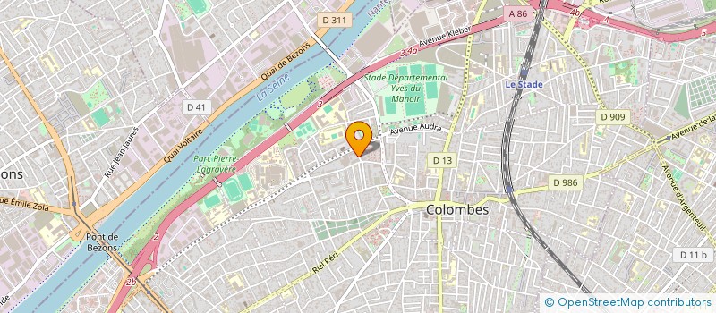 localisation de l'entreprise KJS ASSURANCE  COLOMBES