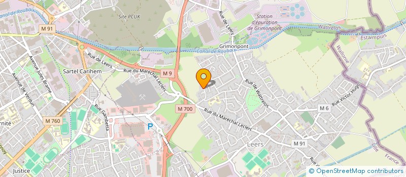 localisation de l'entreprise KJSB  LEERS