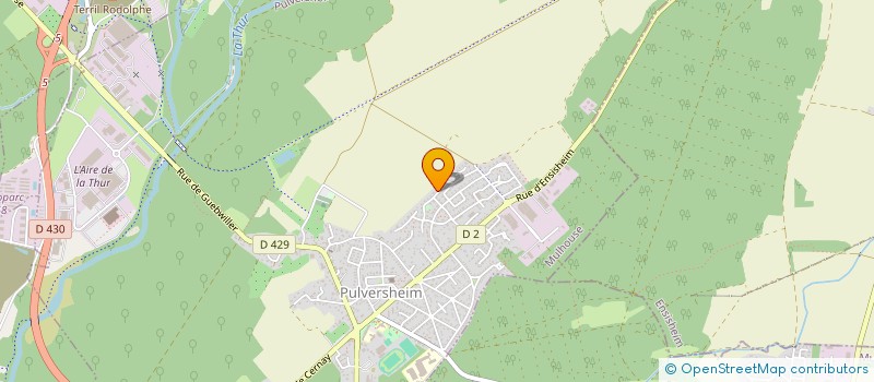 localisation de l'entreprise KKG ALSACE FROID SCIENTIFIQUE à PULVERSHEIM