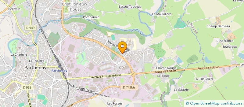 localisation de l'entreprise KKINOA à TOURS
