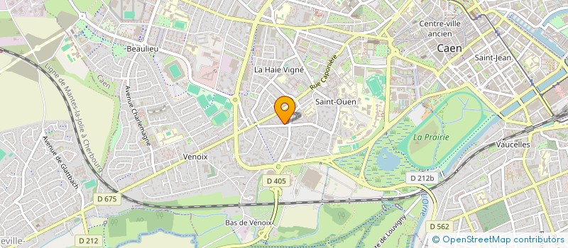 localisation de l'entreprise KKN PRODUCTIONS à CAEN