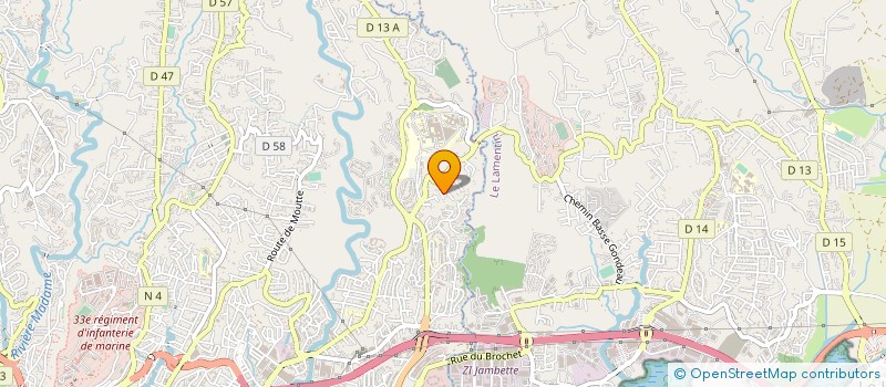 localisation de l'entreprise KKO PRODUCTION  FORT-DE-FRANCE