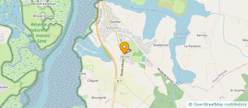 localisation de l'entreprise KKS à THEIX-NOYALO