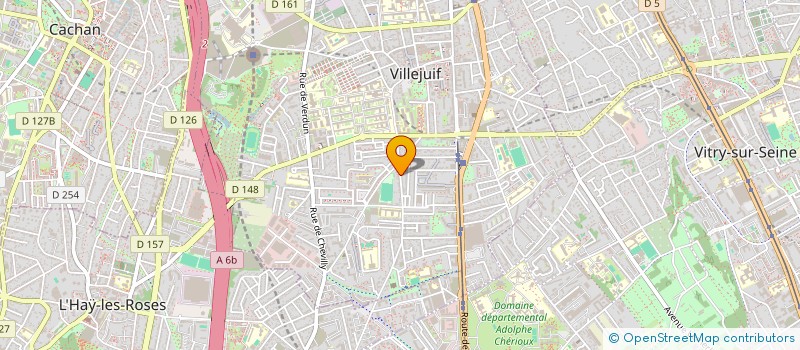 localisation de l'entreprise KKS  VILLEJUIF