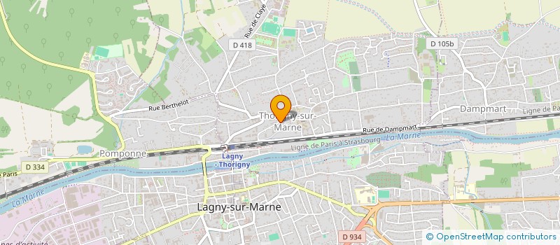 localisation de l'entreprise KKS  THORIGNY-SUR-MARNE