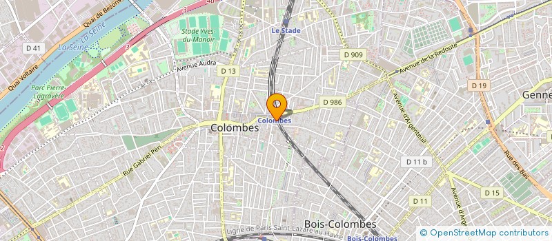 localisation de l'entreprise KKS MINI SUPERMARCHE à COLOMBES