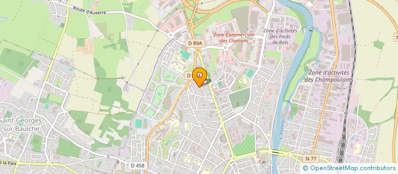 localisation de l'entreprise KKZ à AUXERRE